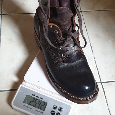 Nicks Officer in Horween Brown Waxed Flesh