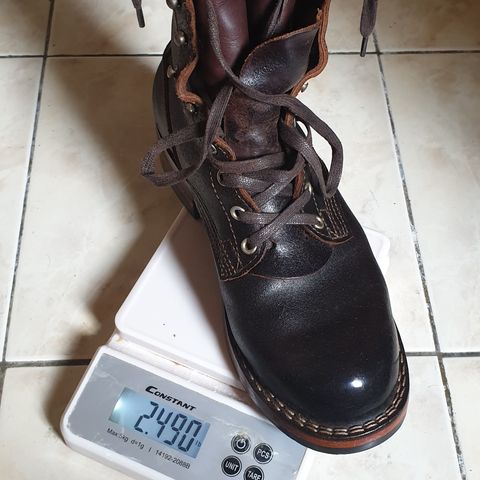 Nicks Officer in Horween Brown Waxed Flesh