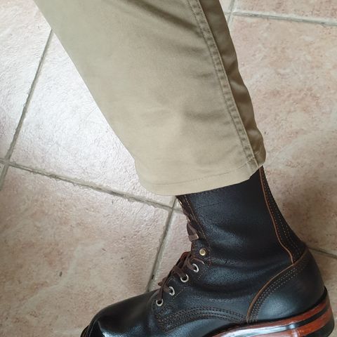 Nicks Officer in Horween Brown Waxed Flesh