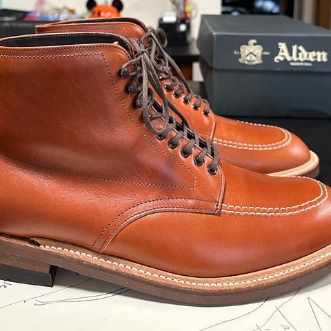 Alden Alden 405 in Brown Calfskin