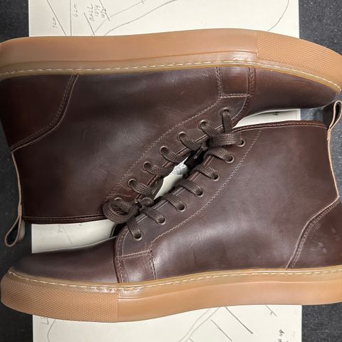 GORAL Smugs in Horween Brown Chromexcel