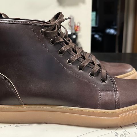 GORAL Smugs in Horween Brown Chromexcel