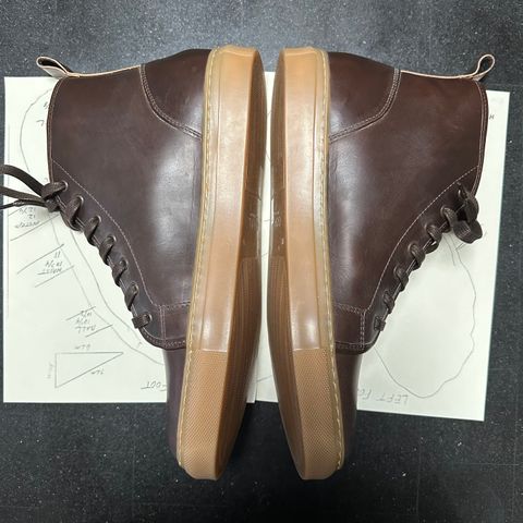 GORAL Smugs in Horween Brown Chromexcel