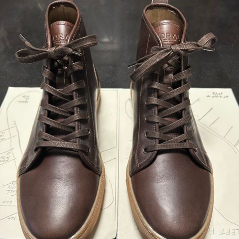 GORAL Smugs in Horween Brown Chromexcel