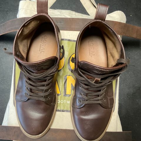 GORAL Smugs in Horween Brown Chromexcel