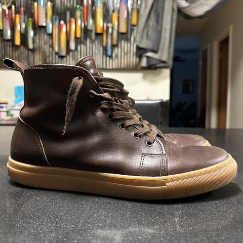 GORAL Smugs in Horween Brown Chromexcel