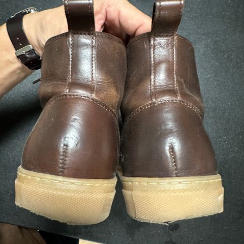 GORAL Smugs in Horween Brown Chromexcel