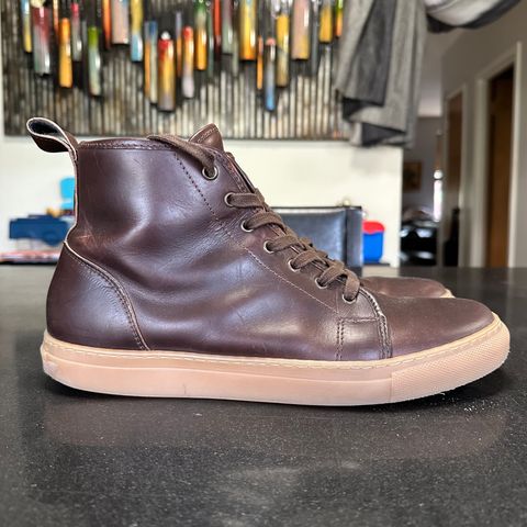 GORAL Smugs in Horween Brown Chromexcel