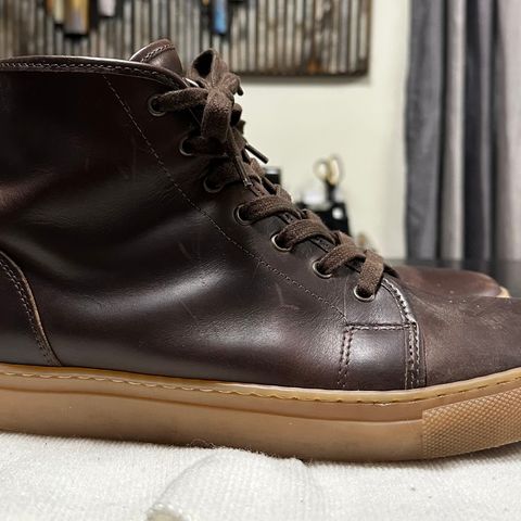 GORAL Smugs in Horween Brown Chromexcel