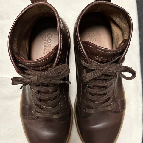 GORAL Smugs in Horween Brown Chromexcel