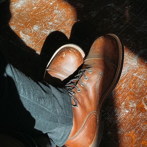Red Wing Iron Ranger in S.B. Foot Amber Harness