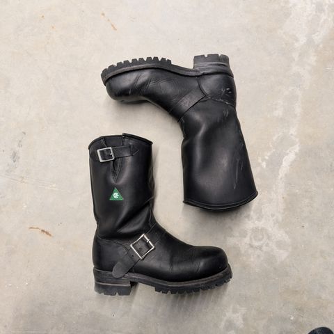 Dayton Boots 6460 CSA Engineer in Black Oil Tan