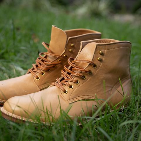 Y'2 Leather Work Boot in Kakishibu Horse (KS-02)