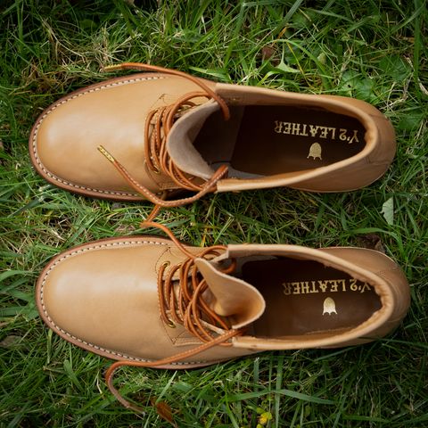 Y'2 Leather Work Boot in Kakishibu Horse (KS-02)