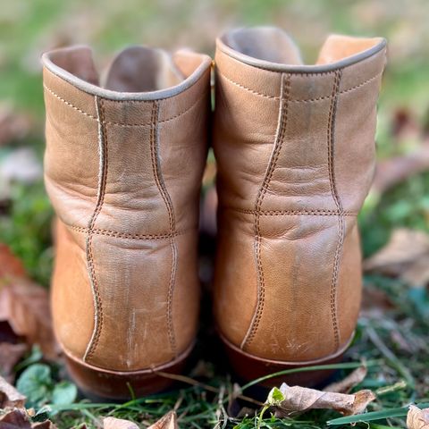 Y'2 Leather Work Boot in Kakishibu Horse (KS-02)