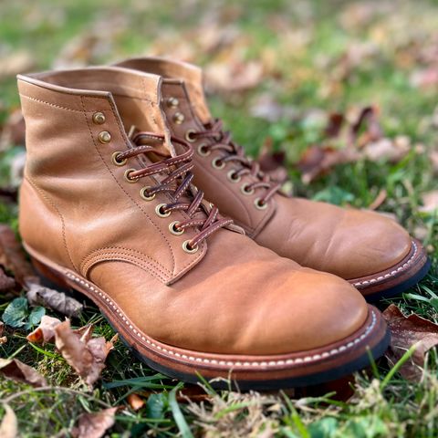 Y'2 Leather Work Boot in Kakishibu Horse (KS-02)