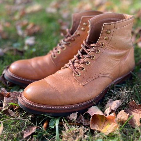 Y'2 Leather Work Boot in Kakishibu Horse (KS-02)