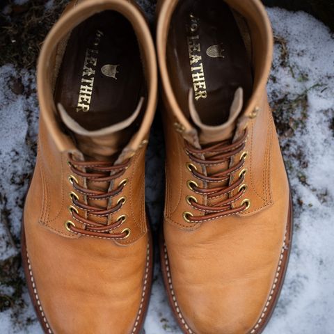 Y'2 Leather Work Boot in Kakishibu Horse (KS-02)