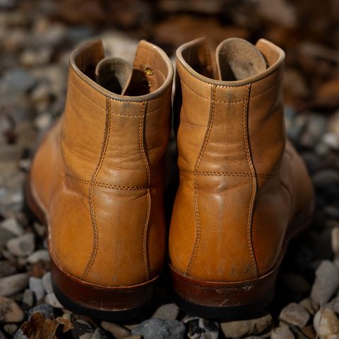 Y'2 Leather Work Boot in Kakishibu Horse (KS-02)