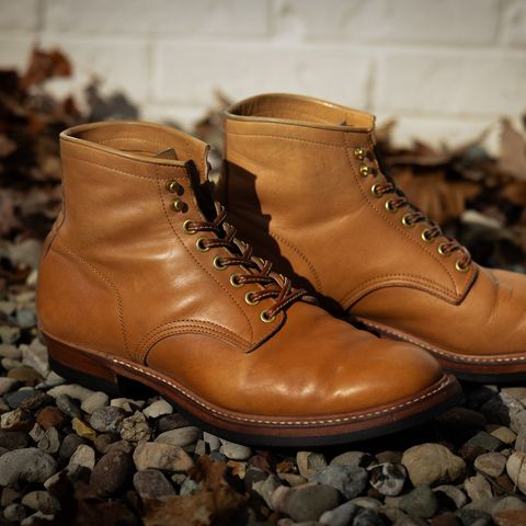Y'2 Leather Work Boot in Kakishibu Horse (KS-02)