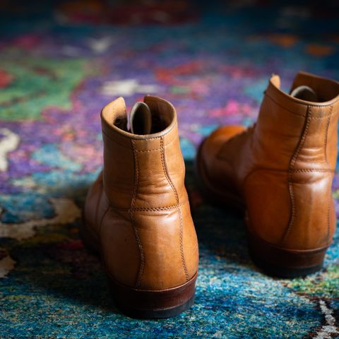 Y'2 Leather Work Boot in Kakishibu Horse (KS-02)