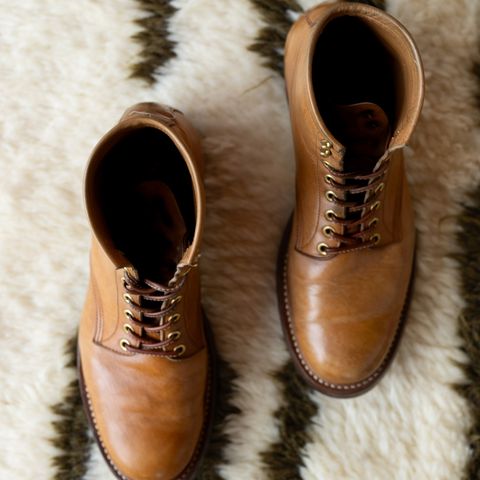 Y'2 Leather Work Boot in Kakishibu Horse (KS-02)