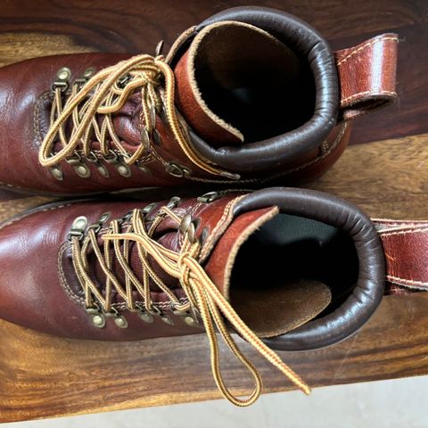 Craft & Glory Hike Boots in Full Grain Waxed Water Buffalo