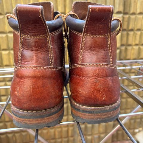 Craft & Glory Hike Boots in Full Grain Waxed Water Buffalo