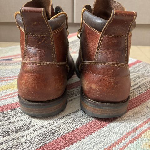 Craft & Glory Hike Boots in Full Grain Waxed Water Buffalo