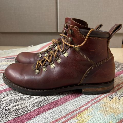 Craft & Glory Hike Boots in Full Grain Waxed Water Buffalo
