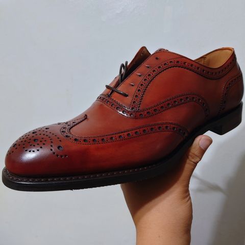 Cheaney Arthur III Oxford Brogue in Calf Leather