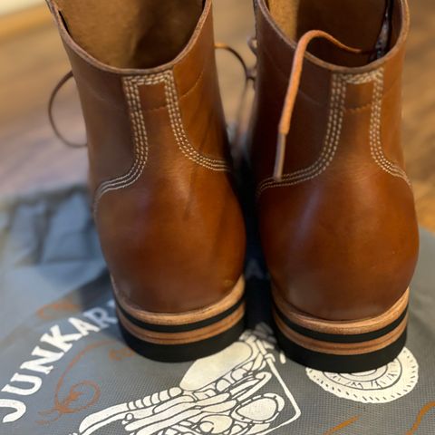 Junkard SC Boondocker in Domestic Red Brown Pull Up