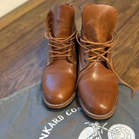 Junkard SC Boondocker in Domestic Red Brown Pull Up