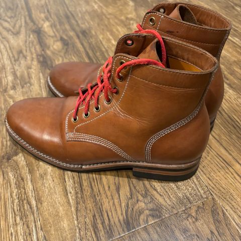 Junkard SC Boondocker in Domestic Red Brown Pull Up