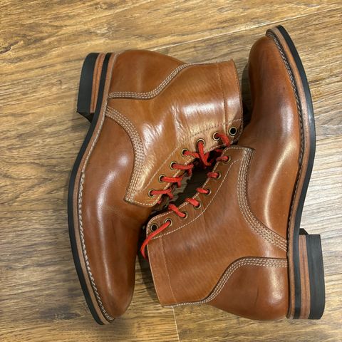 Junkard SC Boondocker in Domestic Red Brown Pull Up
