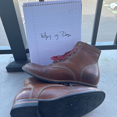 Junkard SC Boondocker in Domestic Red Brown Pull Up