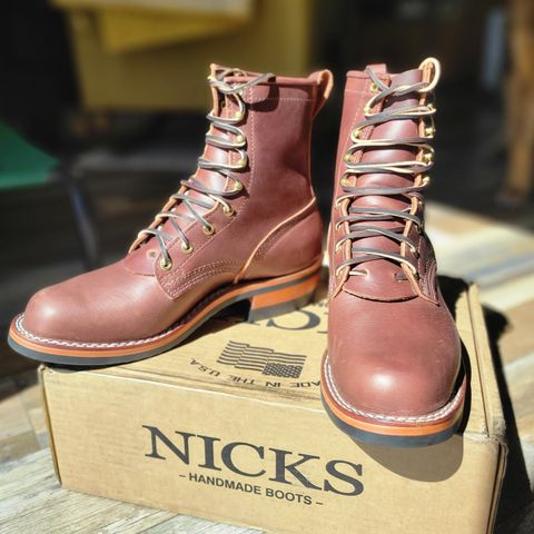 Nicks MTO in Horween Roanoke Timber
