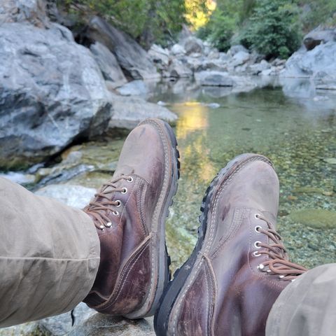 Nicks Ridgeline Hiking Boot in Seidel Max Support Walnut Smooth