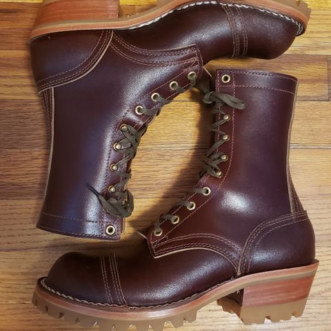Nicks Lace Up Heritage in Horween Tan Waxed Flesh