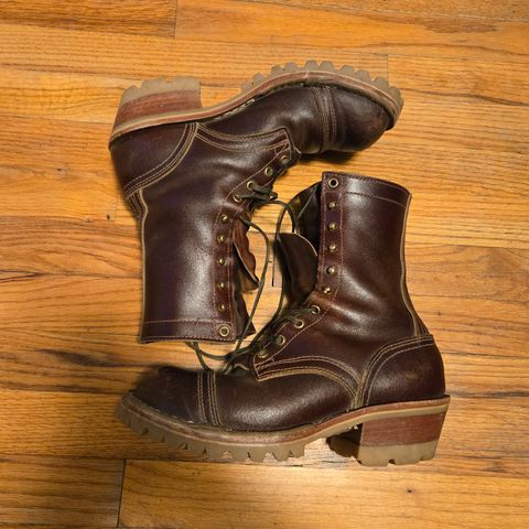 Nicks Lace Up Heritage in Horween Tan Waxed Flesh