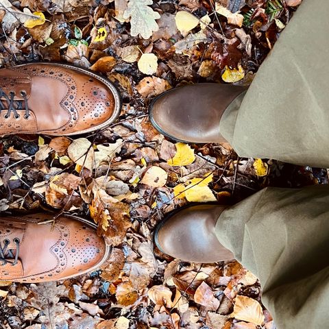 Grenson Fred in Handpainted Tan