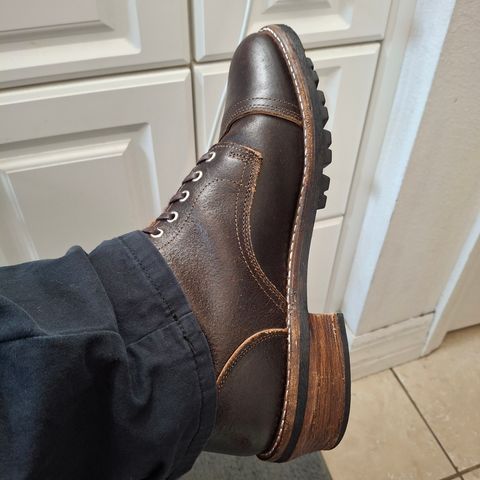 Thursday Logger in Horween Waxed Cacao
