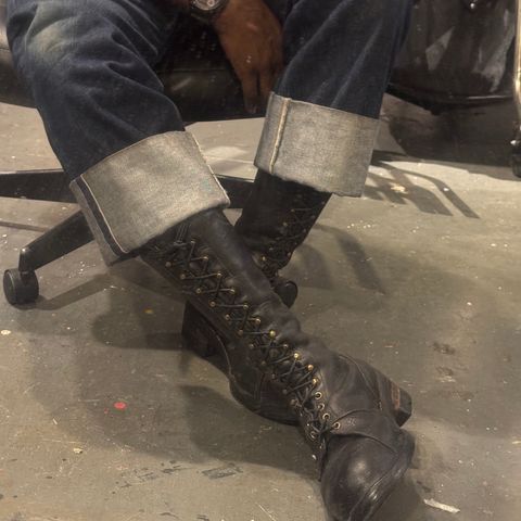 Wesco Highliner in Unknown Leather