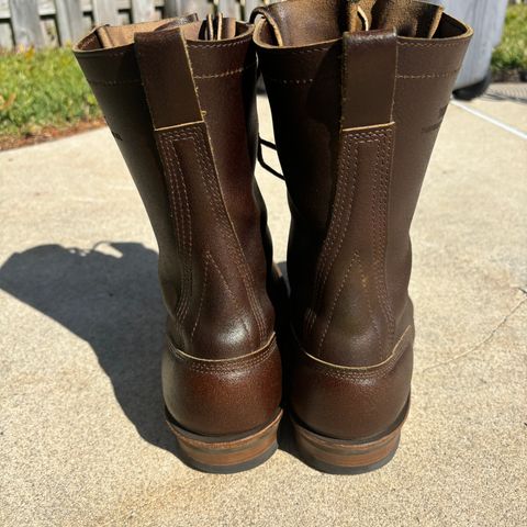 View photo of White's Farmer/Rancher in Horween Cinnamon Waxed Flesh