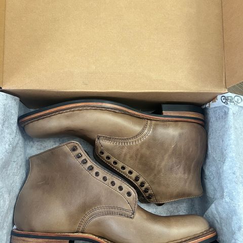 White's Stevens (Plain Toe) in Horween Natural Chromexcel