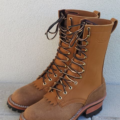 Nicks DomePro in Seidel 1964 Tan Roughout & Seidel 1964 Tan