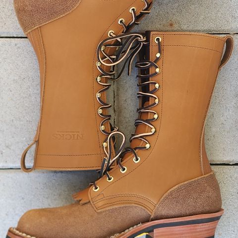 Nicks DomePro in Seidel 1964 Tan Roughout & Seidel 1964 Tan
