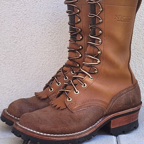 Nicks DomePro in Seidel 1964 Tan Roughout & Seidel 1964 Tan