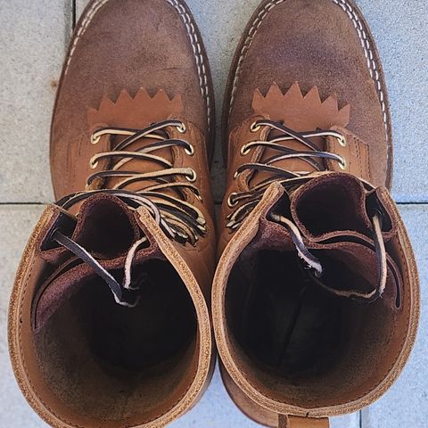 Nicks DomePro in Seidel 1964 Tan Roughout & Seidel 1964 Tan