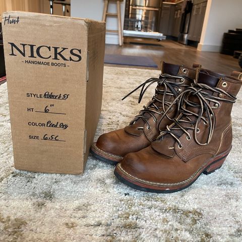 Nicks Robert in Horween Orange Predator